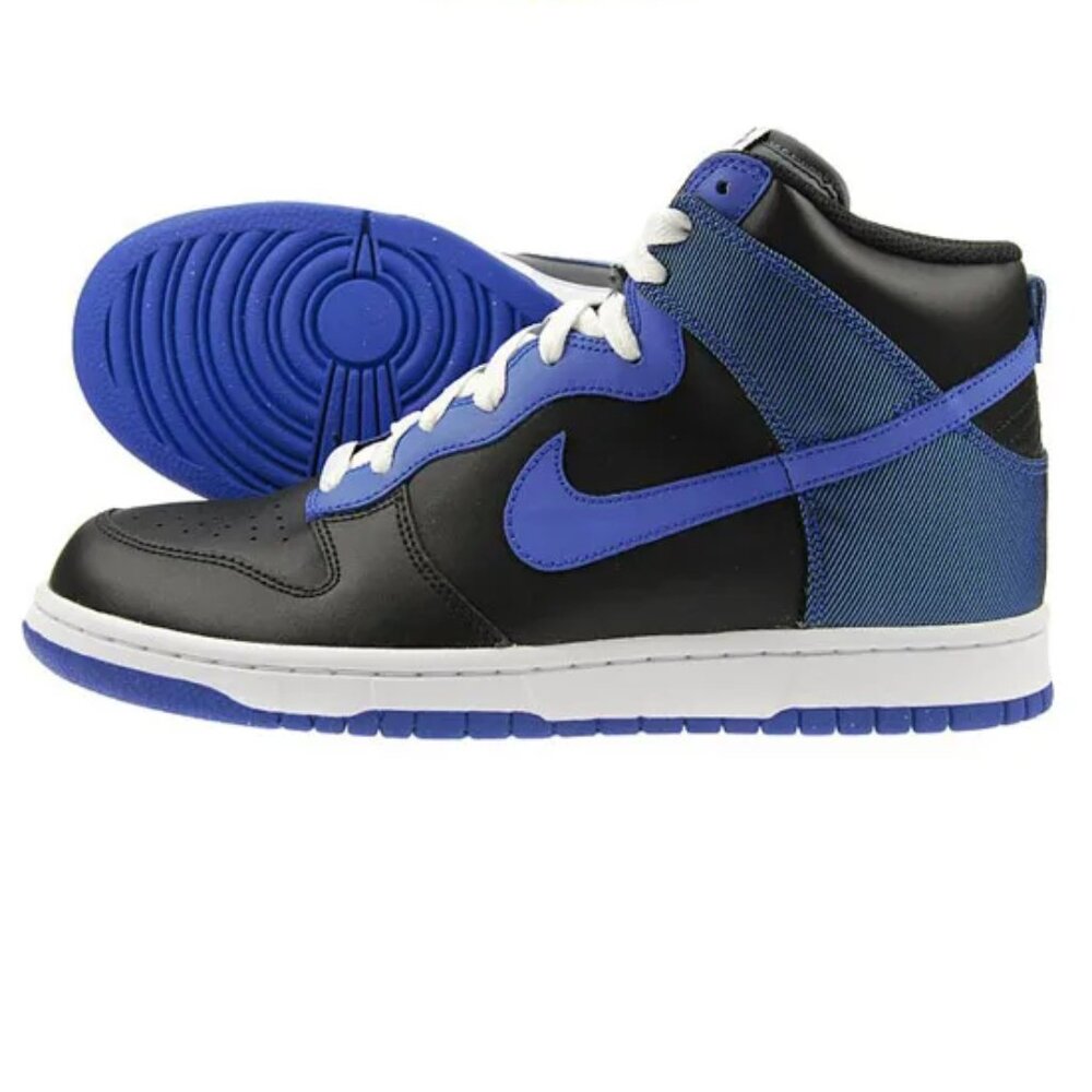 Nike Dunk High North Black Varsity Volt Blue US 11